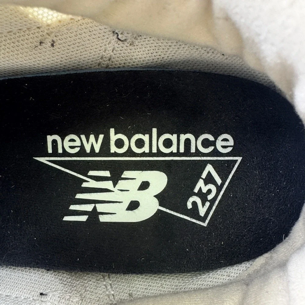 New Balance 237 Sneakers Womens 7 Moonbeam Beige Suede Low Top WS237YB
